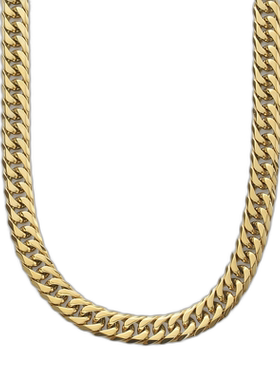 日本直邮POLICE 项链 POLICE CHAIN N GP50cm/9.5MM GN0002601