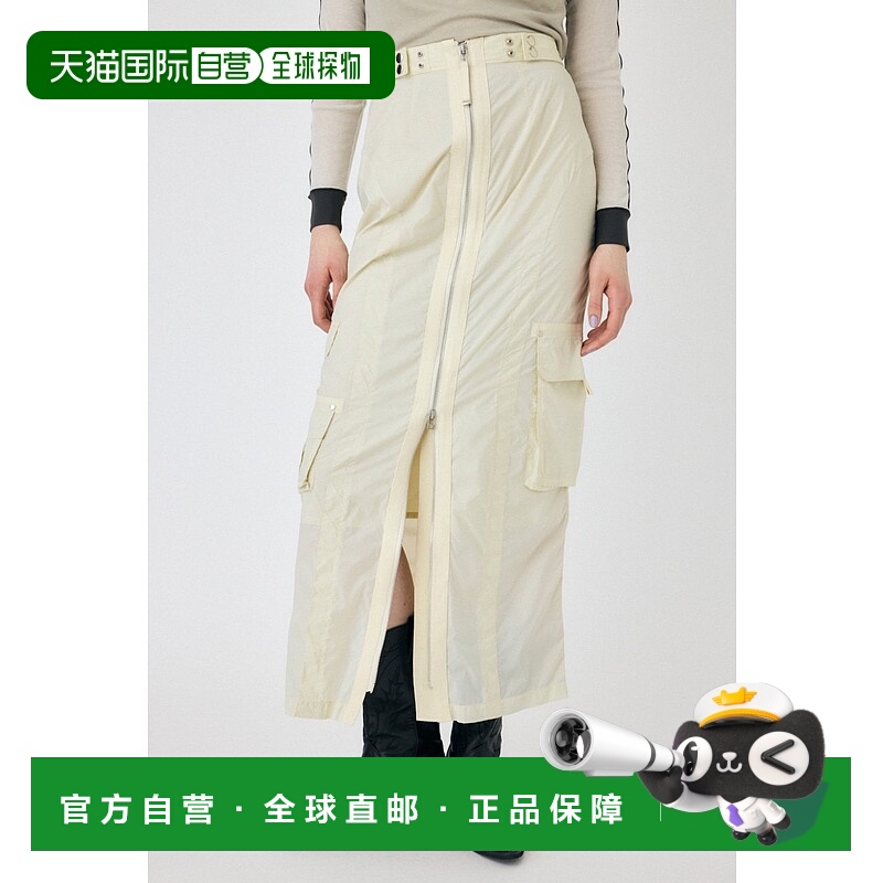 日本直邮MOUSSY FRONT ZIP FUNCTION短裙