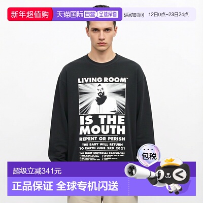 1h可退 日本直邮BEAMS T 男装 长袖T恤 NISHIMOTO IS THE MOUTH联