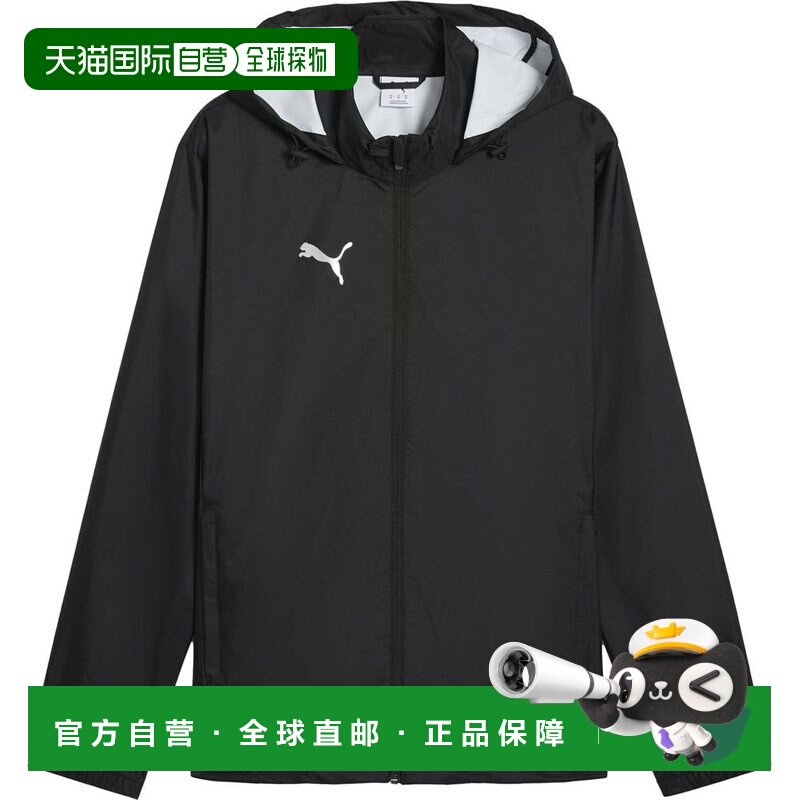 日本直邮Puma 彪马 660210 男款 外套 黑色 夹克 足球 PUMABlack-图片