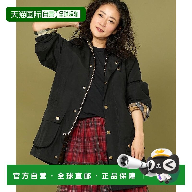 1h可退 日本直邮Barbour 女装 中长外套 双口袋 融合Freada原创内,女装/女士精品,短外套,淘宝优惠券,粉丝福利购,淘宝优惠卷