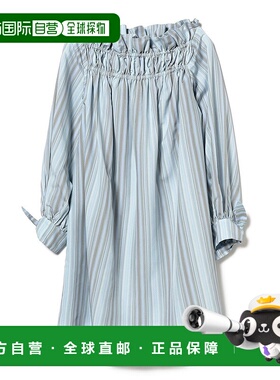 1h可退 日本直邮NYNNE 女士NADIA丝质连衣裙 优雅舒适肩部露出设