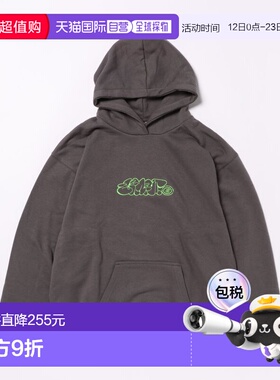 1h可退 日本直邮ELEMENT儿童连帽衫 TAGGING刺绣宽松卫衣 BG02502