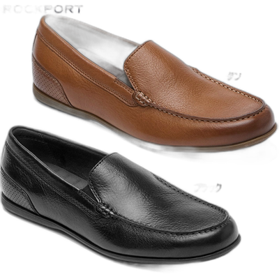 日本直邮 Rockport 男式马尔科姆一脚蹬 MALCOM SLIP ON 鞋休闲甲