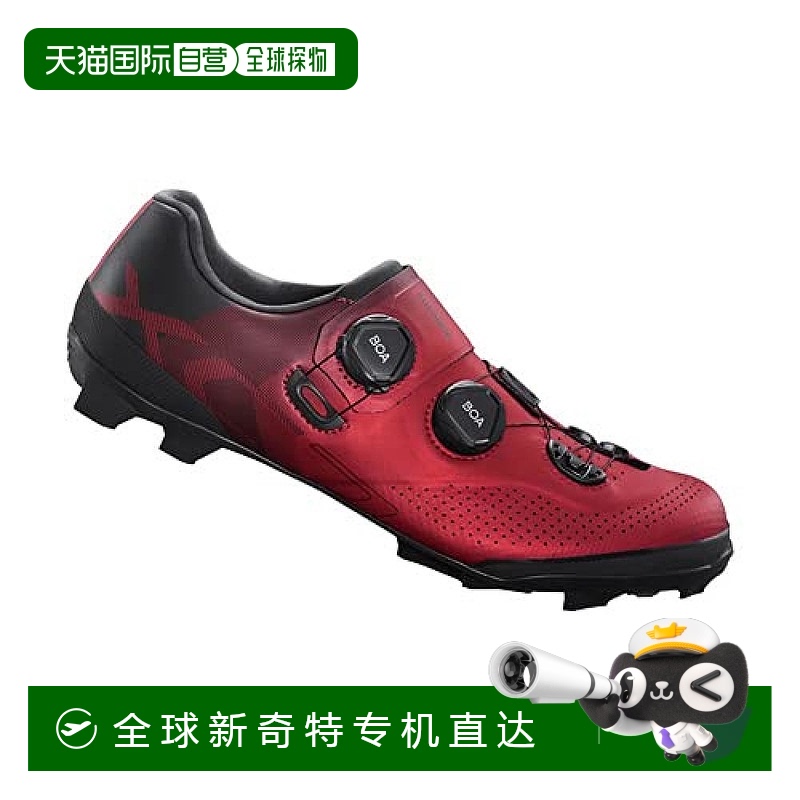 【日本直邮】Shimano禧玛诺骑行鞋XC702 SPD MY2022红色40.0(25.
