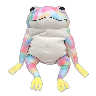 【日本直邮】Shinada 毛绒玩偶 青蛙公仔 L MOKR-0350R