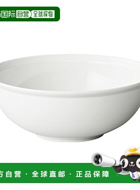 【日本直邮】KINTO厨房厨具RIM陶瓷碗简约质感尺寸180mm白色20473
