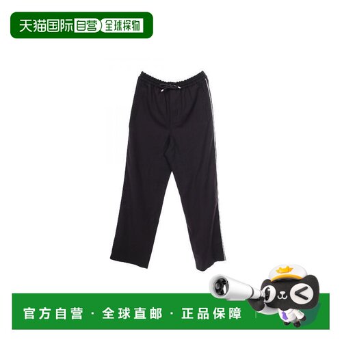 日本直邮中古Loewe罗意威男A级95新Sweat pants运动裤羊毛裤子黑