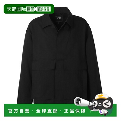 日本直邮Y-3 UN COACH 男士黑色衬衫夹克 (JN4907) M (SP)