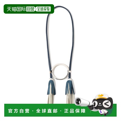 1h可退 日本直邮FUMIE=TANAKA 女士 大圈环流苏项链 设计感金属链