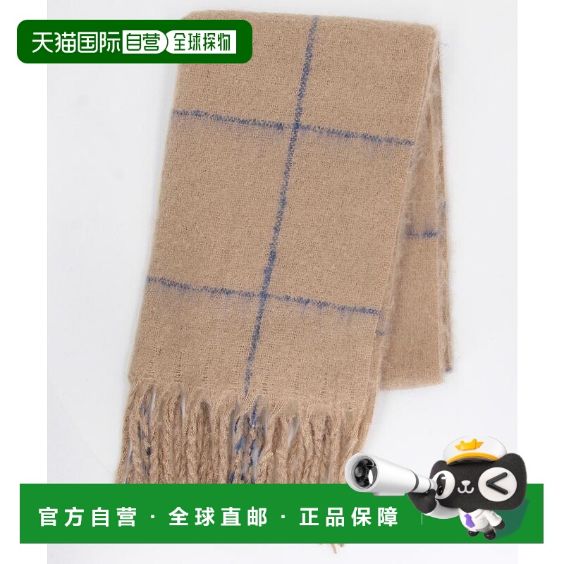1h可退 日本直邮FREAK'S STORE 男装 窗格纹 加厚围巾 1080248900