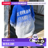 1h可退 前幅大logo 渐变印花宽松针织衫 日本直邮SPIRALGIRL 女装