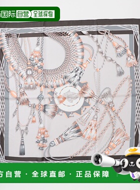 1h可退 日本直邮manipuri 女装 真丝流苏围巾 女士经典配饰 RWA60