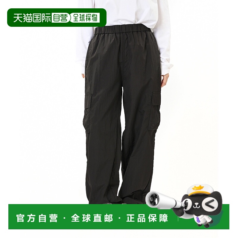 1h可退 日本直邮New balance 女装 宽松版型卡其裤 半拉链多口袋