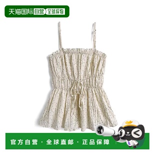 吊带性感气质上衣DH1380 Peplum 日本直邮日潮 GRL波点花边