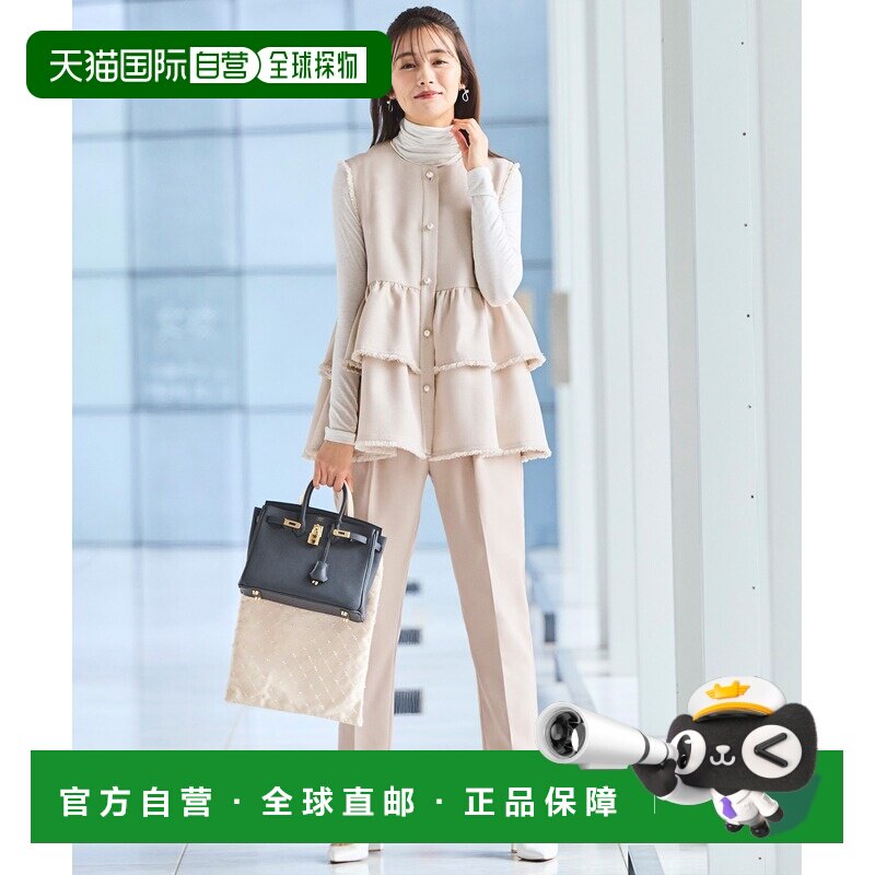 1h可退 日本直邮RUIRUE BOUTIQUE 女装 花呢叠层佩兹利背心 & 锥