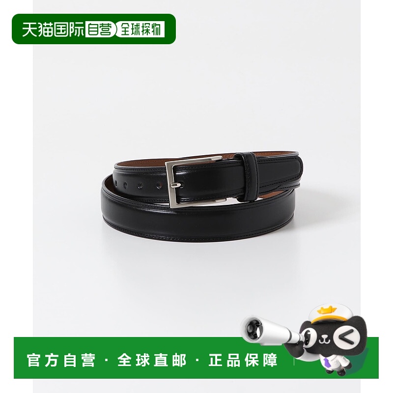 1h可退 日本直邮LIFE STYLE TAILOR 男装 水染牛皮革腰带 可调节