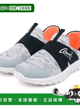 日本直邮Arnold Palmer 女士一脚蹬运动鞋 黑色休闲高跟鞋 2 向 B