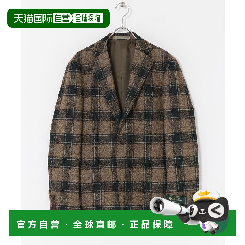 1h可退 日本直邮LIFE STYLE TAILOR 男装 毛呢混纺 双排扣西装外