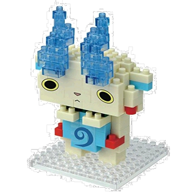 【日本直邮】河田 Nanoblock 妖怪手表系列  小石狮 NBH095