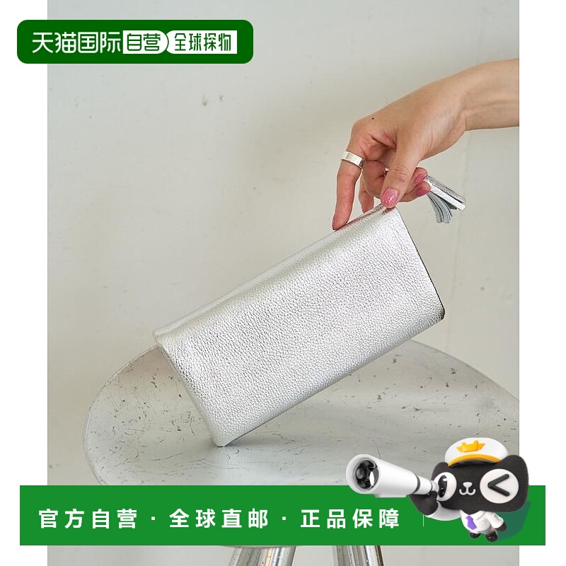 1h可退 日本直邮BEAURE 女士 牛皮革长款钱包 附流苏设计 1389232