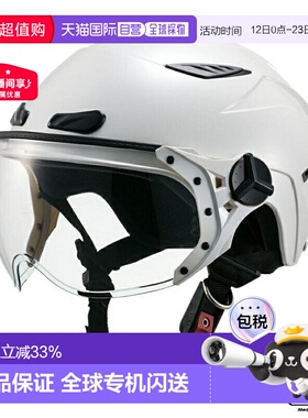 日本直邮Zeus Helmet 摩托车用半盔 NAZ-126 安全帽轻便装备