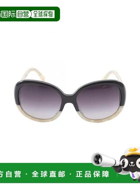 日本直邮中古Chanel香奈儿女B级9新sunglasses墨镜塑料其他黑色