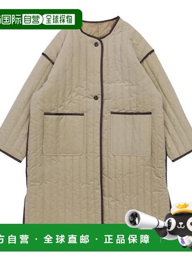 1h可退 日本直邮select MOCA 绗缝滚边长款大衣