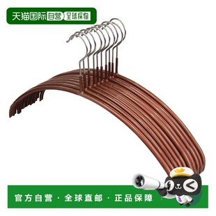衣架 不滑落人体衣架 铜色 日本直邮 10个组 MAWA 用 套衫