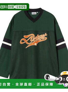 日本直邮CARHARTT WIP L/S DETROIT 网眼T恤 - 针叶树/黑色/蜡色