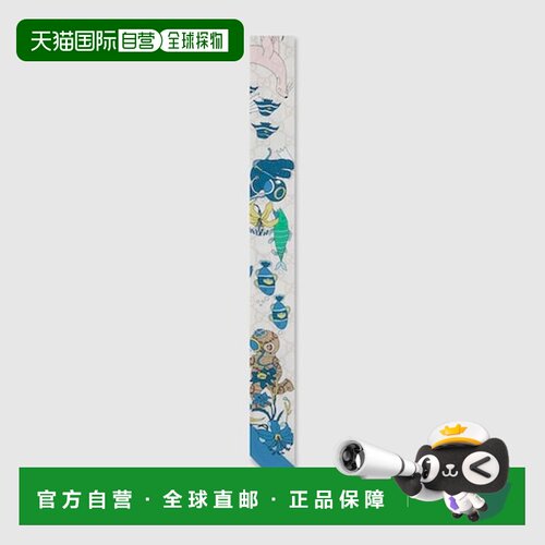 日本直邮 印花丝绸蝴蝶结 发饰