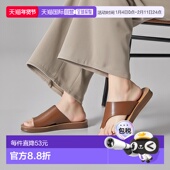 时尚 休 休闲舒适凉鞋 驼色 日本直邮 VivianVivian不对称通式