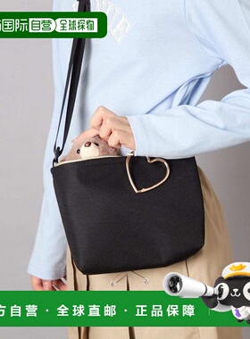 1h可退 日本直邮a.v.v 儿童简约心形挂饰单肩包 KG5GA03019斜挎包