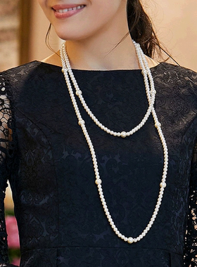 【日本直邮】DRESS+女士项链珍珠秋冬季新款饰品项链