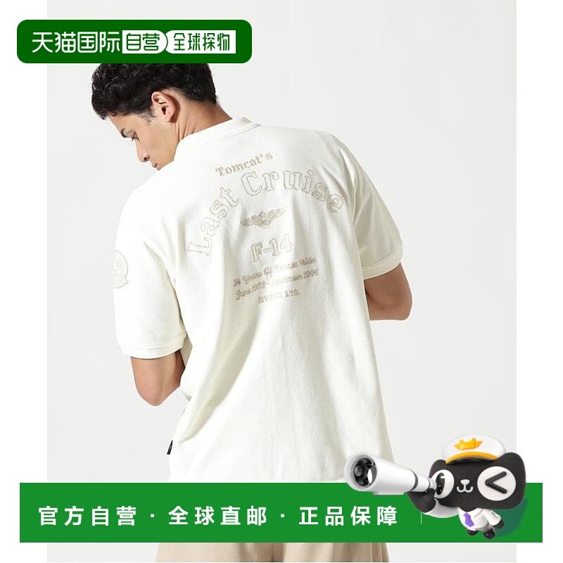 日本直邮AVIREX S/S Fade Wash Last Cruise EMB 上衣 [AV1129EM0