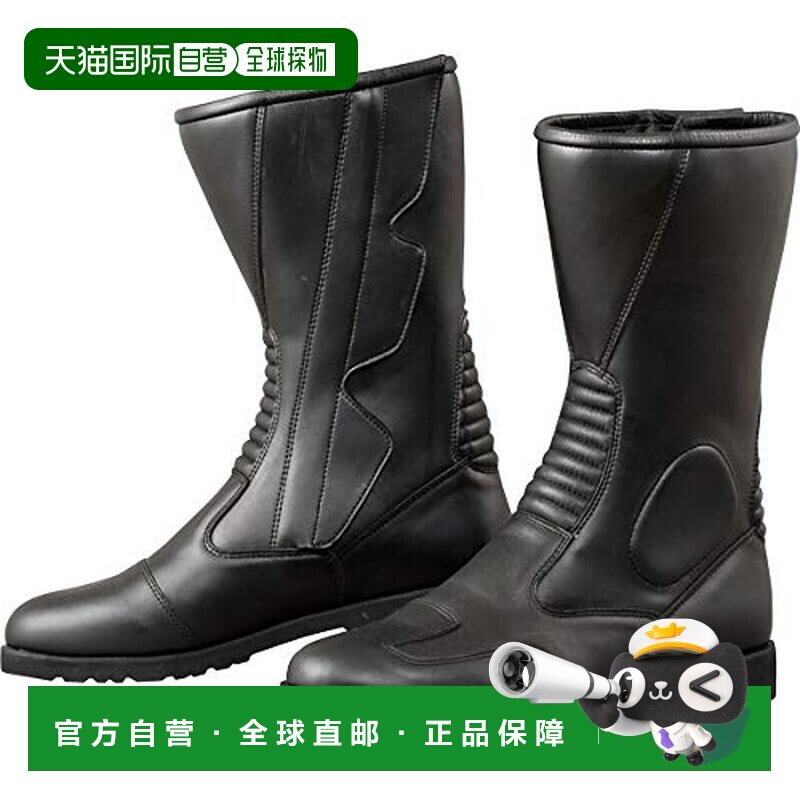 【日本直邮】Komine 摩托车侧拉链靴 K520 黑色 28.0厘米骑行图片