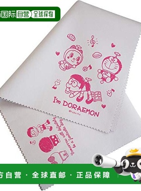 【日本直邮】NONAKA BOEKI 抛光布 哆啦A梦/直升机/灰色 7418602