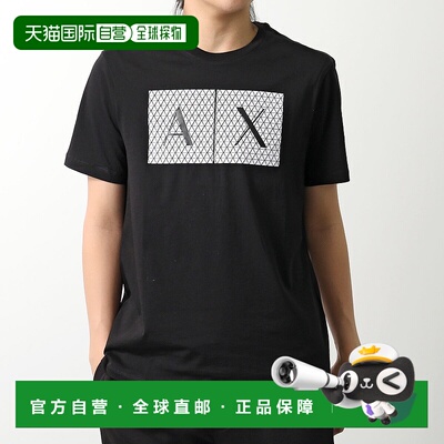 日本直邮ARMANI EXCHANGE男士 T恤 8NZTCK Z8H4Z 半袖 棉质 圆领