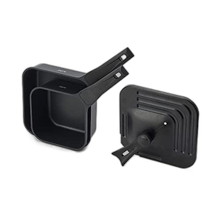 【日本直邮】Doshisha 方形平底锅 3件套 黑色 SUT3SET