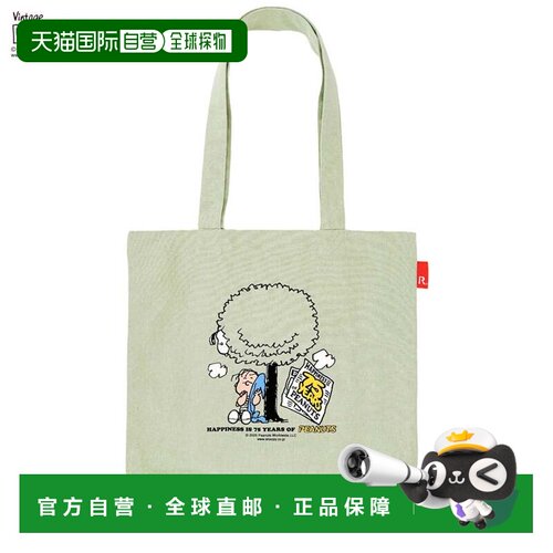 日本直邮ROOTOTE 史努比托特包 女士 再生棉 A4竖款 轻量 IP托尔