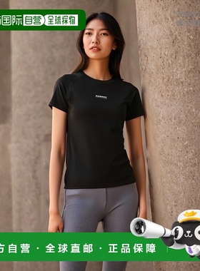 日本直邮Mammut QD 徽标印花 T 恤 AF 女式 1017-02022-00253 短