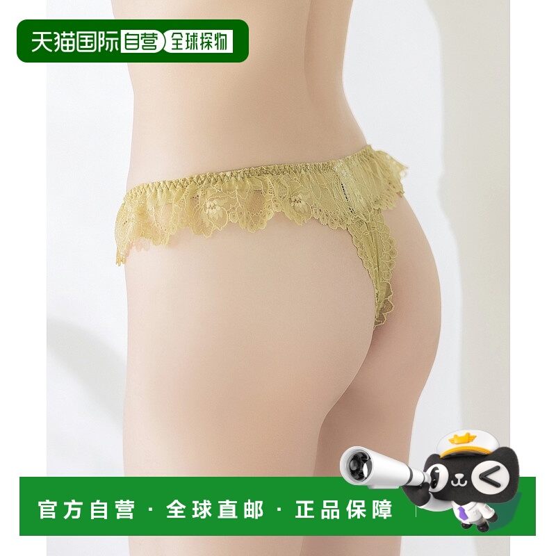 1h可退 日本直邮tu-hacci 女装 蕾丝T型裤 性感镂空设计 b45s