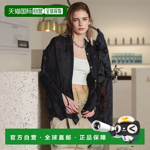 衬衫 1h可退 女士透视飘带宽松长袖 SPECIAL 21251 日本直邮MAISON