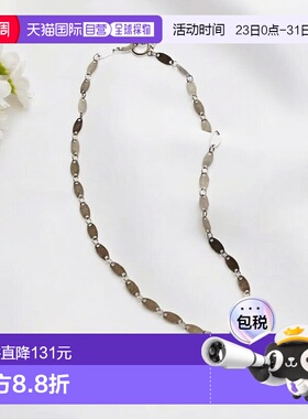 日本直邮官方授权 Whim Gazette THE PAUSE 椭圆链条 项链