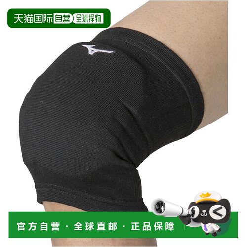 日本直邮Mizuno 美津浓 V2MYA00209 排球护膝 带垫 单只装 男女通