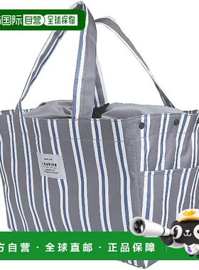 日本直邮LEAFLETS 男女同款 保冷托特包 半拉链大容量轻便购物袋