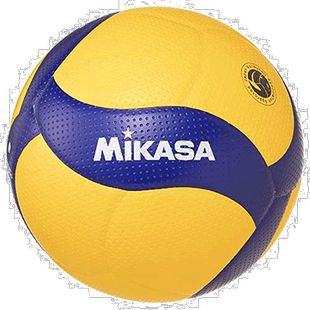 【日本直邮】MIKASA V300W 蓝色/黄色 5号球 排球米卡萨