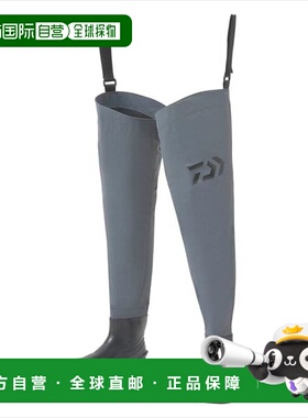 日本直邮Daiwa Power Waders PW-1208钓鱼裤（毛毡底）灰色3L码