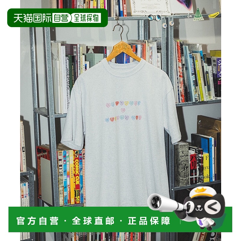 1h可退 日本直邮Hi Bridge Books × BEAMS T 男女同款 蛇纹宽松T