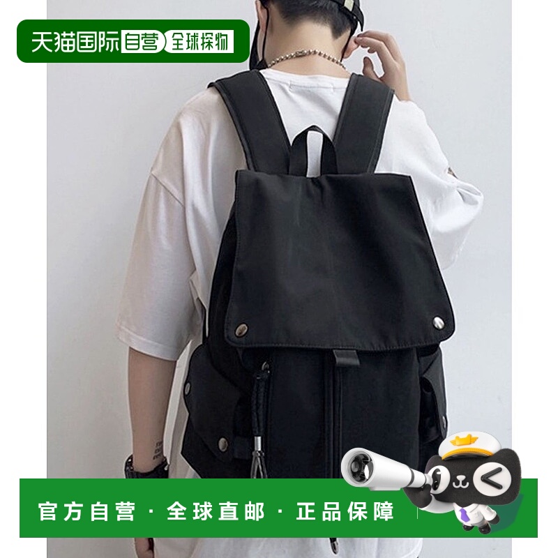 日本直邮florge 男女通用大容量翻盖休闲背包 FL8218AW009078